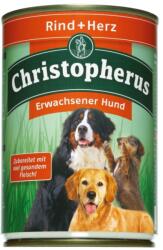 Christopherus Dog konzerv Adult Marha és szív 800g