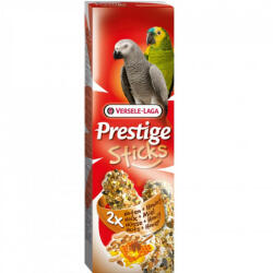 Versele-Laga Prestige Stick Parrots dupla rúd, dió-méz - Kiegészítő eleség óriás papagáj részére 140g