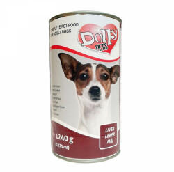 Dolly Dog Konzerv Májas 1240gr 12db #
