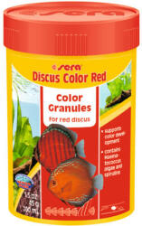 SERA Discus Color Red - granulátum táplálék (vörös) díszhalak részére (100ml) - kisallatkereskedes