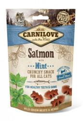 Carnilove Cat Crunchy Snack Salmon & Mint- Lazac Hússal és Mentával 50g - kisallatkereskedes