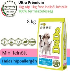 DaDo hipoallergén halas felnőtt kutyatáp mini kutyáknak 8kg