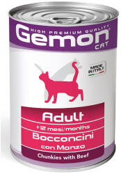 Gemon Adult Chunkies with Beef macska konzerv 415 g