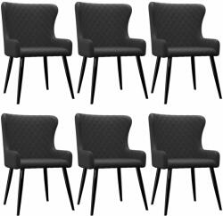 vidaXL 6 buc negru 278819