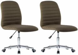 vidaXL 2 buc maro 283602
