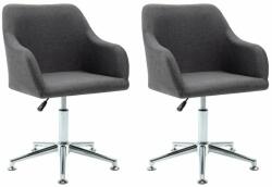 vidaXL 2 buc gri închis 283480