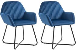 vidaXL 2 buc albastru 249802