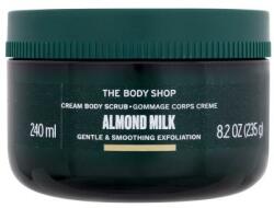 The Body Shop Almond Milk Cream Body Scrub exfoliant de corp 240 ml pentru femei