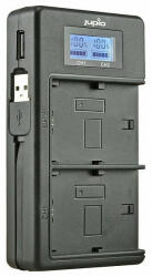 Jupio USB duo töltő LCD kijelzővel Nikon EN-EL15 akkumulátorokhoz (JDC2008) (JDC2008)