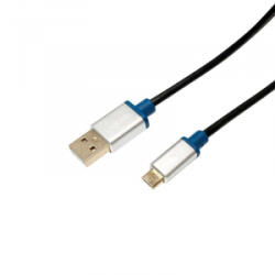LogiLink USB 2.0 kábel USB-A/M - Micro-USB/M alu 1m (BUAM210)
