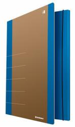 DONAU "Life" A4 karton neon kék gumis mappa (D2060K)