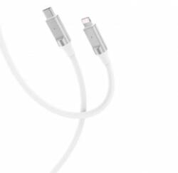 XO NB-Q252B USB-C - Lightning kábel 1m fehér (128983)