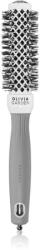 Olivia Garden Expert Shine Wavy Bristles White&Grey perie de par průměr 25 mm 1 buc