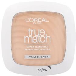 L'Oréal True Match lágy púder a természetes megjelenésért 9 g árnyék 3. D/3. W Dore Warm