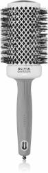 Olivia Garden Expert Shine Wavy Bristles White&Grey hajkefe průměr 55 mm