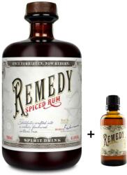 Remedy Spiced Rum 41, 5% 0, 7L + ajándék Remedy Elixir Rum Liquer mini 0, 05L 34%