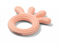  BabyOno rágóka - szilikon Octopus rózsaszín 826/01 - babycenter-online