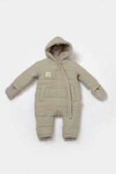 BabyCosy Salopeta de iarna pentru bebelusi, Winter muselin, 100% bumbac - Verde, BabyCosy (BC-CSYM7052-18)