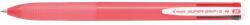Pilot Golyóstoll, 0, 27 mm, nyomógombos, rózsaszín tolltest, PILOT "Super Grip G", négyszínű (PSGGNY4R) - tutitinta