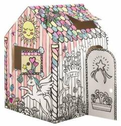 Fellowes Căsuță de carton de colorat, FELLOWES "BANKERS BOX® Playhouse", unicorn, model mixt (1232401)