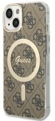GUESS Husa Guess GUHMP14MH4STW iPhone 14 Plus 6.7" brown/brown hardcase 4G MagSafe - pcone