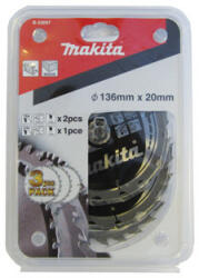 Makita B-33897 körfűrészlap 13, 6 cm 3 dB (B-33897)