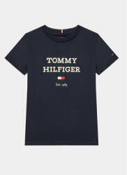 Tommy Hilfiger Tricou Logo KB0KB08671 D Bleumarin Regular Fit