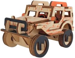 Woodcraft Construction Kit Woodcraft Puzzle 3D din lemn Jeep (DDXB-G013H)