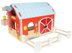 Le Toy Van Fermă din lemn roșu (PR00513618)