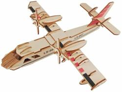 Woodcraft Construction Kit Woodcraft Puzzle 3D din lemn Bomber (DDXA-G029H)