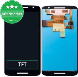 Motorola Moto X Play XT1562 - Ecran LCD + Sticlă Tactilă (Black) TFT, Black