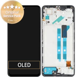 Xiaomi Redmi Note 11 Pro 4G, 5G - Ecran LCD + Sticlă Tactilă + Ramă (Graphite Grey) - 5600010K6S00, 5600010K6T00 Genuine Service Pack, Graphite Grey