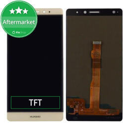 Huawei Mate S - Ecran LCD + Sticlă Tactilă (Gold) TFT, Black
