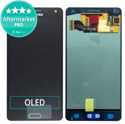 Samsung Galaxy A5 A500F - Ecran LCD + Sticlă Tactilă (Black) OLED, Midnight Black