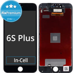 Apple iPhone 6S Plus - Ecran LCD + Sticlă Tactilă + Ramă (Black) In-Cell FixPremium, Black