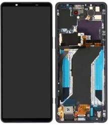 Sony Xperia 1 IV XQCT54 - Ecran LCD + Sticlă Tactilă + Ramă (Violet) - A5046144A Genuine Service Pack, Purple