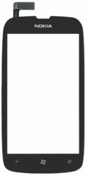 Nokia Lumia 610 - Sticlă Tactilă + Ramă (Black), Black