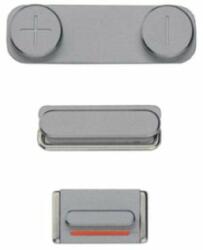 Apple iPhone 5S, SE - Butoane de Pornire + Volum + Modul Silen? ios (Space Gray), Space Gray