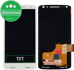 Motorola Moto X Force XT1581 - Ecran LCD + Sticlă Tactilă (White) TFT, White