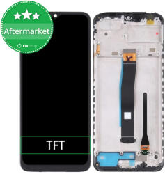 Xiaomi Redmi 10C, Poco C40 - Ecran LCD + Sticlă Tactilă + Ramă TFT