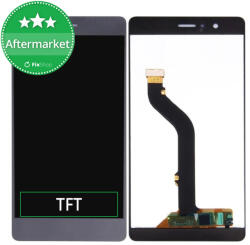 Huawei P9 lite - Ecran LCD + Sticlă Tactilă (Black) TFT, Black