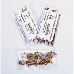 Forgácslap csavar (facsavar) SF teljes menetes 2, 5x12 (25 db) (ZIP017)