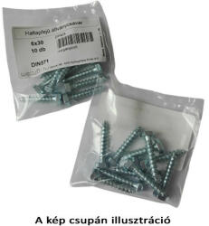 Hatlapfejű Állványcsavar 6x40 (10 db) (ZIP406) - vasasszerszam