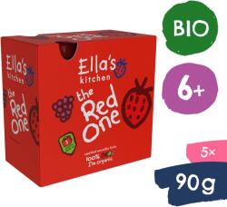Ella's Kitchen BIO RED ONE gyümölcspüré eperrel (5×90 g)