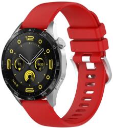  Curea din SILICON pentru Huawei Watch GT 4 46mm roșu