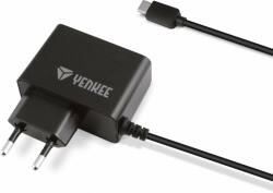 YENKEE YAC 2027BK USB-C Típusú Hálózati Töltő (8590669304912) (8590669304912)
