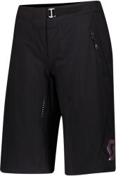 SCOTT Trail Contessa Sign w/Pad Black/Nitro Purple Női kerékpáros rövidnadrág S