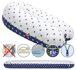 Scamp univerzális szoptatós párna - kék/fehér csillagos