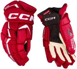 CCM JetSpeed FT6 Pro Red/White Hokikesztyűk 11 hüvelyk