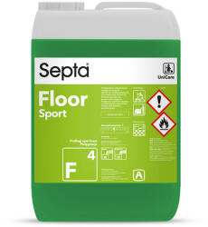 Septa Professzionális szer sportpadlók tisztításához és ápolásához SEPTA FLOOR SPORT F4 10L